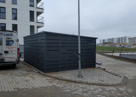 Prístrešky na smetné koše 276