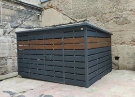 Prístrešky na smetné koše 156