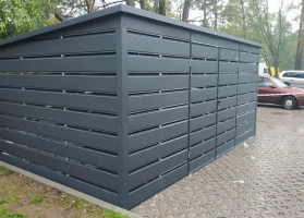 Prístrešky na smetné koše 24