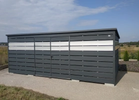 Prístrešky na smetné koše 348