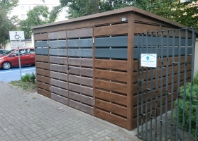 Prístrešky na smetné koše 208