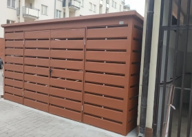 Prístrešky na smetné koše 136