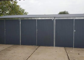 Garáže z pozinkovaného plechu 31