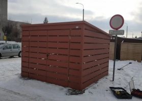 Prístrešky na smetné koše 91