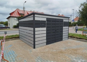 Prístrešky na smetné koše 437