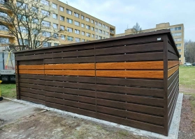 Prístrešky na smetné koše 470