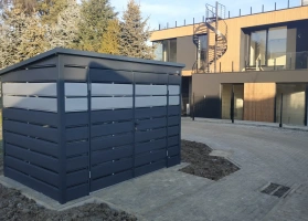 Prístrešky na smetné koše 366