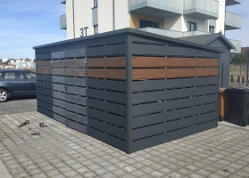 Prístrešky na smetné koše 190