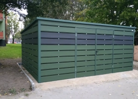 Prístrešky na smetné koše 217