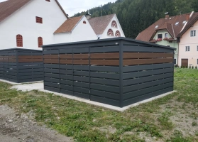 Prístrešky na smetné koše 335