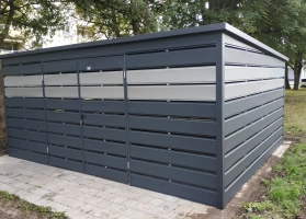 Prístrešky na smetné koše 349