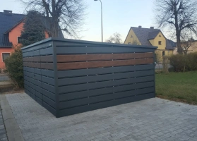 Prístrešky na smetné koše 110