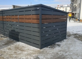 Prístrešky na smetné koše 236