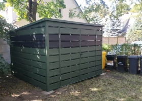 Prístrešky na smetné koše 345