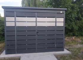 Prístrešky na smetné koše 140