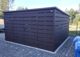 Prístrešky na smetné koše 180