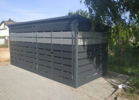 Prístrešky na smetné koše 144