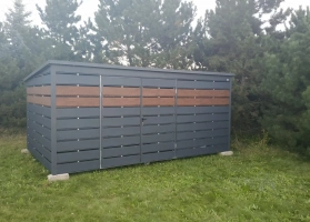 Prístrešky na smetné koše 195