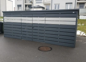 Prístrešky na smetné koše 83