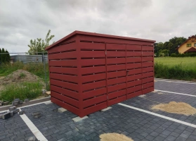 Prístrešky na smetné koše 412