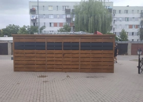 Prístrešky na smetné koše 145