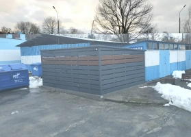 Prístrešky na smetné koše 242