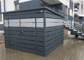 Prístrešky na smetné koše 220