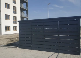 Prístrešky na smetné koše 112