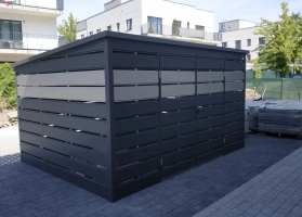 Prístrešky na smetné koše 299