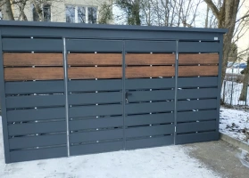 Prístrešky na smetné koše 257