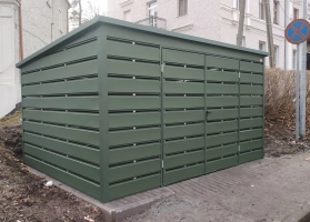 Prístrešky na smetné koše 256