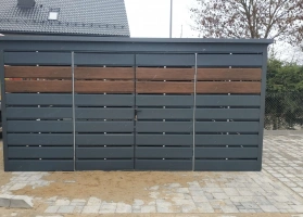 Prístrešky na smetné koše 75