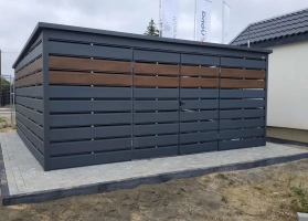 Prístrešky na smetné koše 68