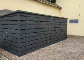 Prístrešky na smetné koše 350