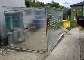 Garáže z pozinkovaného plechu 6