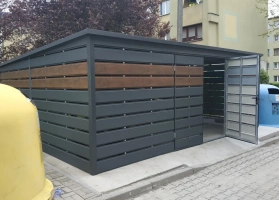 Prístrešky na smetné koše 128