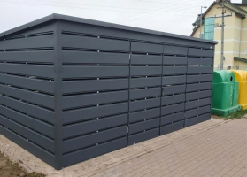 Prístrešky na smetné koše 76