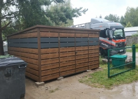 Prístrešky na smetné koše 325