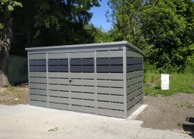 Prístrešky na smetné koše 296