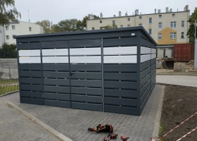 Prístrešky na smetné koše 216