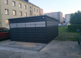 Prístrešky na smetné koše 120