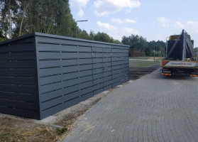 Prístrešky na smetné koše 340