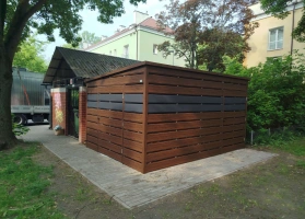 Prístrešky na smetné koše 408