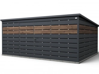 Prístrešok na smetné koše 1