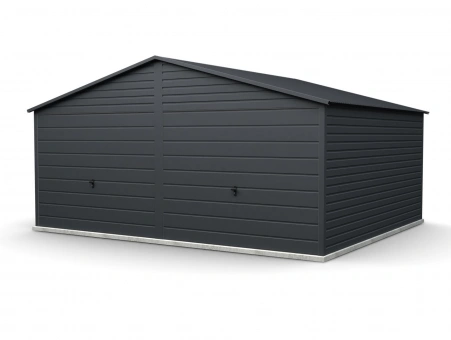 Plechová garáž 12