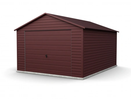 Plechová garáž 14