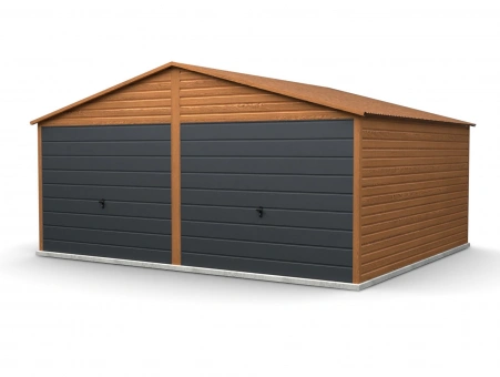 Plechová garáž 20