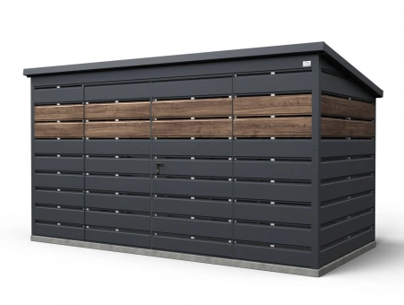 Prístrešok na smetné koše 9