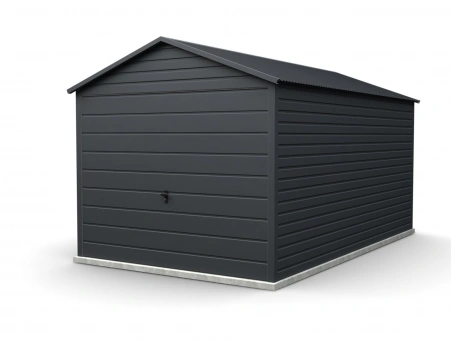 Plechová garáž 12