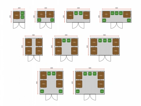 Prístrešok na smetné koše 2